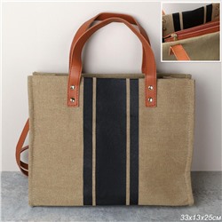 Сумка 33x13x25 / FX-2025/1 /уп 10/50/черная полоса молния