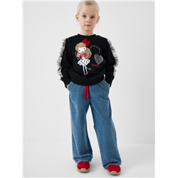 Брюки трикотажные для девочек