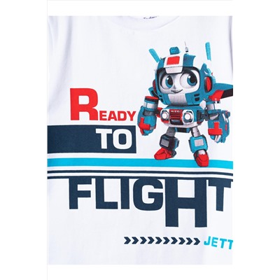 Комплект трикотажный для мальчиков: фуфайка (футболка), брюки PLAYTODAY, 1239652