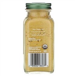 Simply Organic, Горчица, 3.07 унций (87 г)