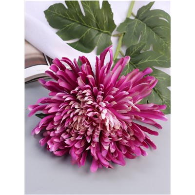Цветы искусственные «Хризантема леди элит», 67×16 см, сиреневые