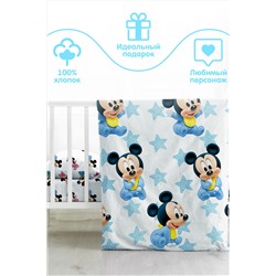 КПБ поплин "Disney Baby" рис. 16475-1/16474-1 Мики Маус