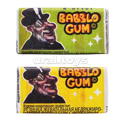 Резинка жевательная недражированная "Bablo Gum" 120шт