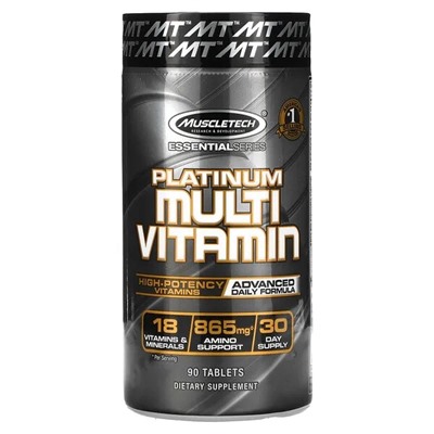 Essential Series, Platinum, мультивитамины, 90 таблеток
