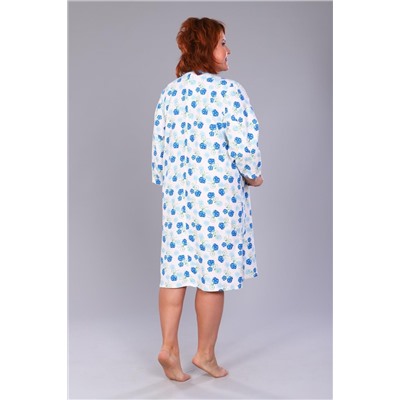 Сорочка "Агния" (Голубой)