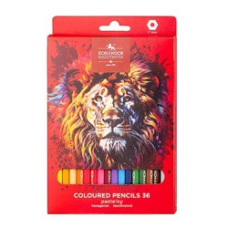 Карандаши 36цв RED LION 3555 (3555036063KS) Koh-I-Noor