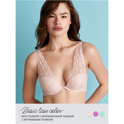 Minimi Бюстгальтер MNM LACE  2141 Бюстгальтер с Формованной чашкой  с кружевным уголком