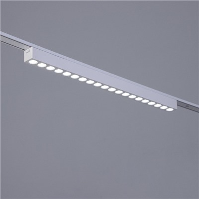 Светильник трековый ULTRA «Линза», светодиодный, 24 Вт, 48 В, 3000K-5700К, CRI90, 44.5×2.6×2.4 см, белый