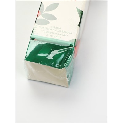 УЦЕНКА Набор бомбочек Magical warm winter, 3х40 гр, праздничная ель