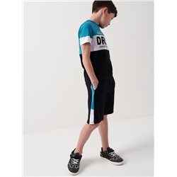 Комплект трикотажный для мальчиков: фуфайка (футболка), шорты