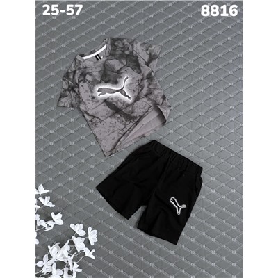 Костюм 8816 серый