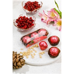 Кедровый грильяж с Клюквой / шоу-бокс / 400 г / 10 флоу-паков / ТМ Сибирский кедр