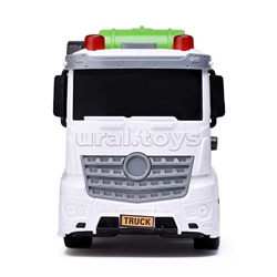 Машина "Бетономешалка" на батарейках, в коробке