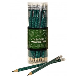Карандаш черногр. ТАБЛИЦА УМНОЖЕНИЯ с ластиком КЧ-ТУ-HB SchoolФормат