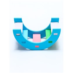 Лесенка для грызунов с цветными ступеньками, синий