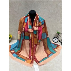 Легкий платок на голову и шею, мультицвет