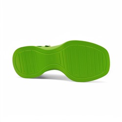 Босоножки А16-6 зеленые