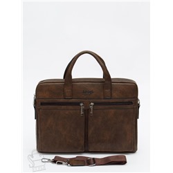 Портфель мужской 6677-3 coffee Jeep в Новосибирске