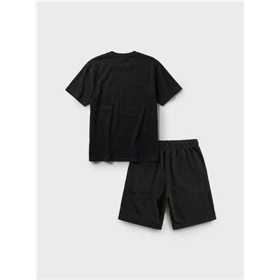 Комплект трикотажный для женщин: фуфайка (футболка), шорты