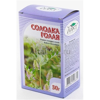 Солодка голая корни 50 гр.