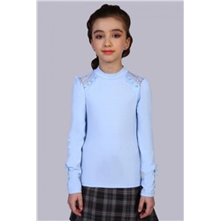 Блузка для девочки Алена арт. 13143 (Светло-голубой)