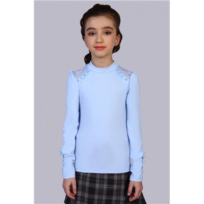 Блузка для девочки Алена арт. 13143 (Светло-голубой)