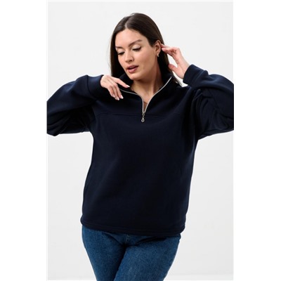 Толстовка женская 52446 (Темно-синий)