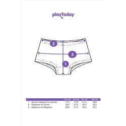 Трусы, 2 шт. PLAYTODAY, 1124575