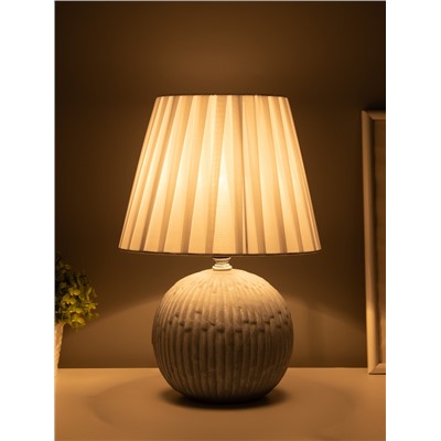 Настольная лампа «Крейс» E27 40 Вт серо-голубой 22×22×32 см RISALUX