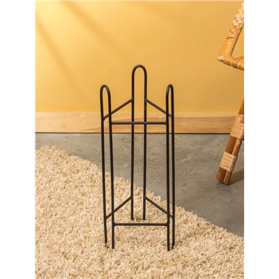 Кашпо на подставке «Хани», 18×18×56 см, железо