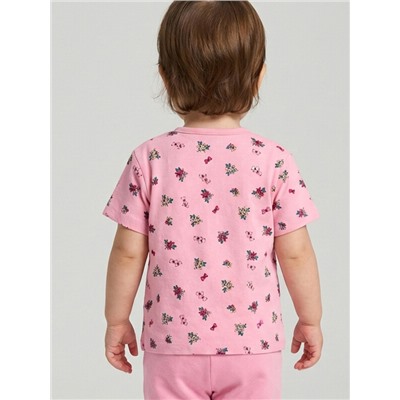 Джемпер детский трикотажный для девочек (футболка), 2 шт в комплекте