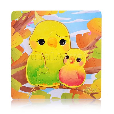 Пазл-вкладыш "Мама и малыш"