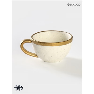 Кружка Magistro Poursephona, 250 мл, фарфор, белая