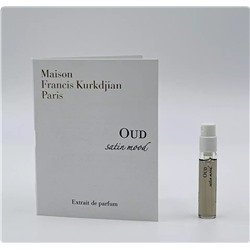 MAISON FRANCIS KURKDJIAN OUD SATIN MOOD EXTRAIT DE PARFUM 2ml parfume пробник