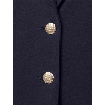 Жакет трикотажный из тонкого футера с эластаном на подкладке