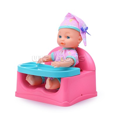 Пупс с аксессуарами "Олечка" в коробке