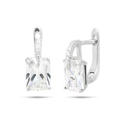 Серьги из серебра куб.циркон., МЦВ959
