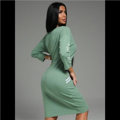 Платье Флоренс (Оливковый)