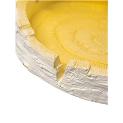 Подвесной декор из гипса «Кормушка с птичкой», 17×17×8 см