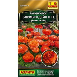 Ранункулюс Блумингдейл II F1 Оранж Шайдс (Код: 93599)