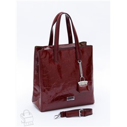 Сумка женская кожаная 91147SP wine red Velina Fabbaino-Safenta