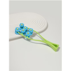 Массажёр для лица «Букет», 22.5×6.5×3.5 см, 12 роликов, МИКС