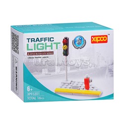 Конструктор (16 деталей),в коробке