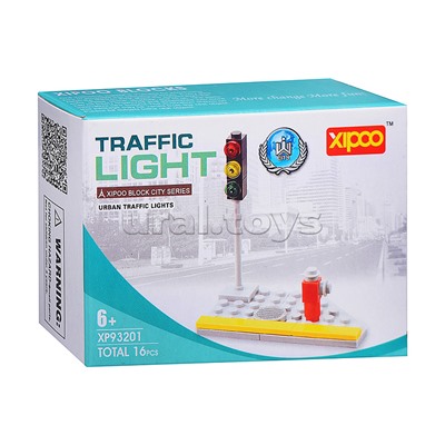 Конструктор (16 деталей),в коробке