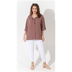 Блуза Жаркий сезон-1 (Кофейный)