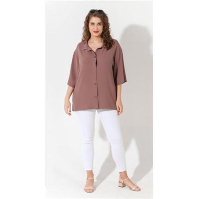 Блуза Жаркий сезон-1 (Кофейный)