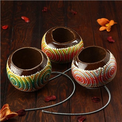 Сувенирный музыкальный инструмент «Тандер», 9×11×11 см