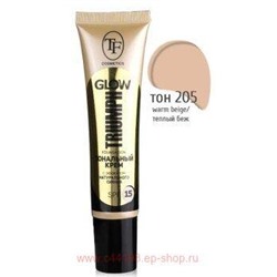 Triumph Тональный Крем тон 205 Тёплый беж Glow Faundation CTW 22 10 мл