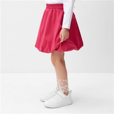 Юбка-баллон для девочки KAFTAN, размер 34 (122-128 см), розовая