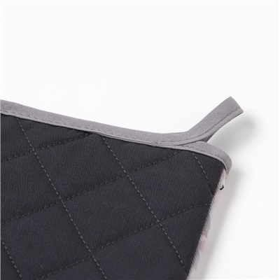 Набор кухонный Love: варежка 20×28 см, полотенце, 35×60 см, вафля